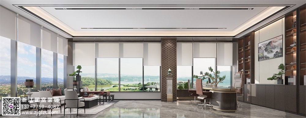 紹興辦公室裝修設(shè)計(jì)效果圖：打造舒適、高效的辦公環(huán)境